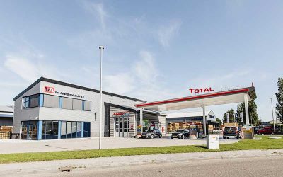 Nieuw total tankstation Hazerswoude