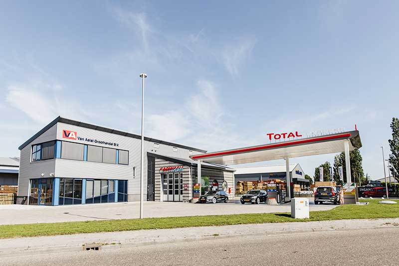 Nieuw total tankstation Hazerswoude